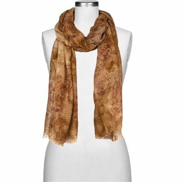 NWT Patricia Nash Printed Scarf - Picture 4 of 5